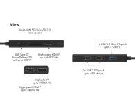 ICY BOX USB-C - 3x 2K/60Hz, 1x 4K/60Hz - 1117223 - zdjęcie 3